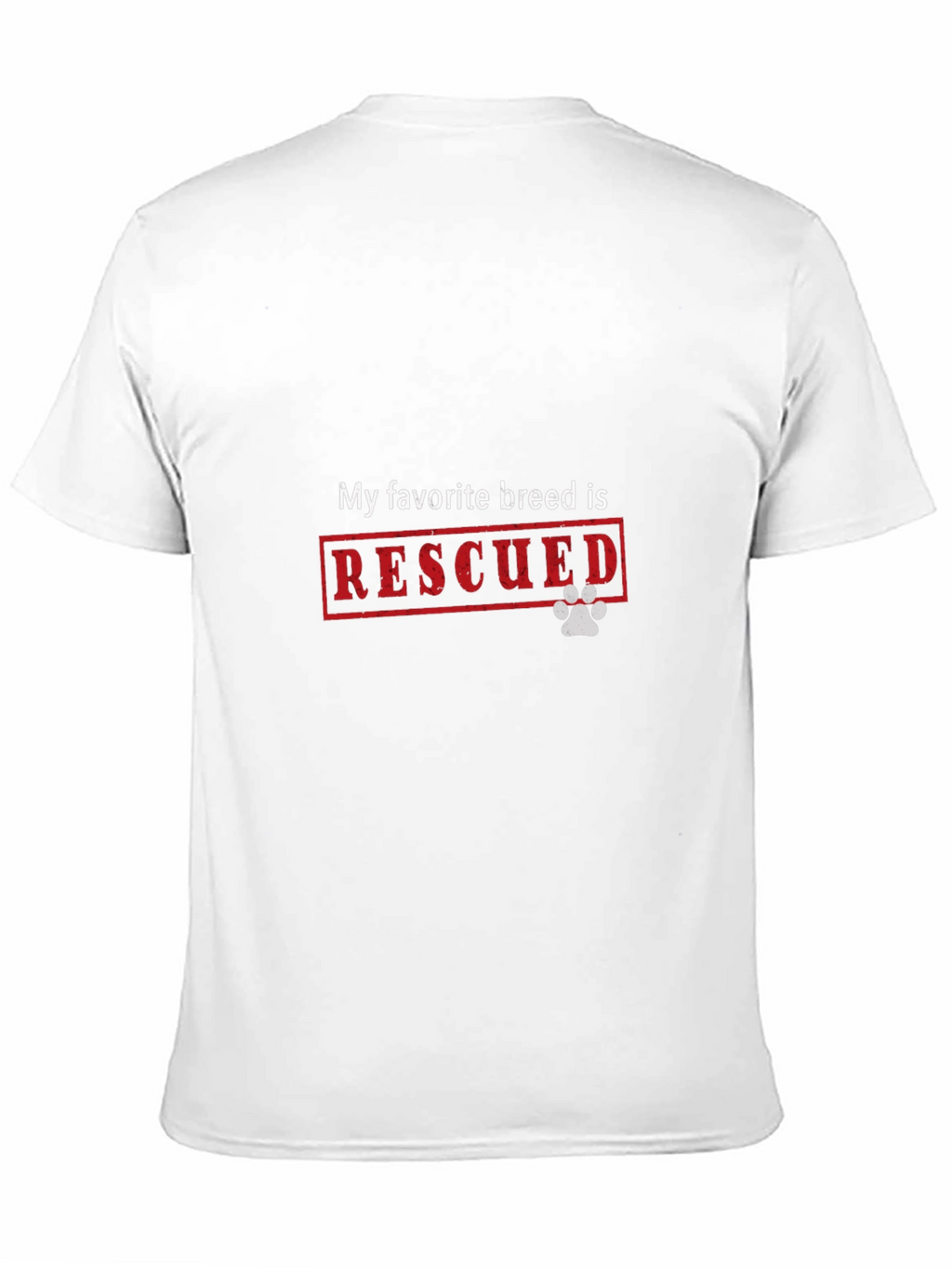 Rescued Dog Breed T-Shirt