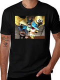 Novelty Plush Character T-Shirt - Fun & Unique Design