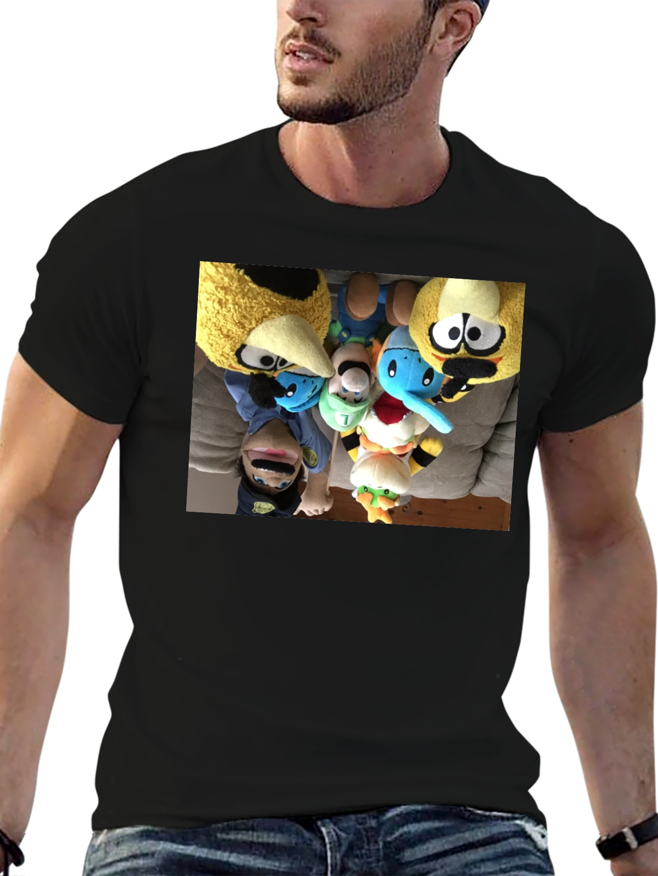 Novelty Plush Character T-Shirt - Fun & Unique Design