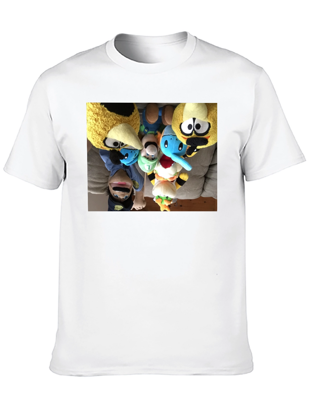 Novelty Plush Character T-Shirt - Fun & Unique Design