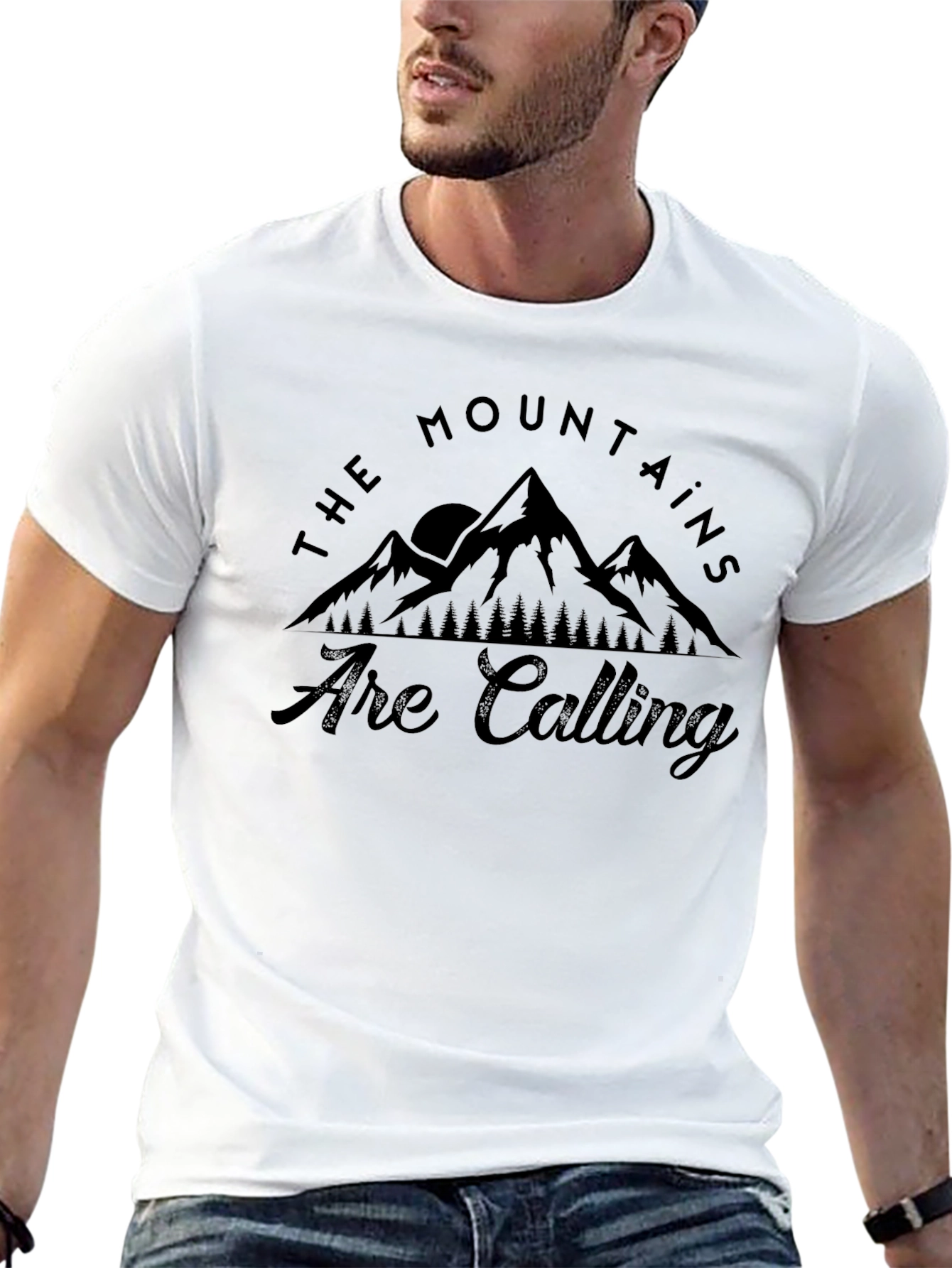 Mountains Are Calling Tee - Nature Adventure Shirt