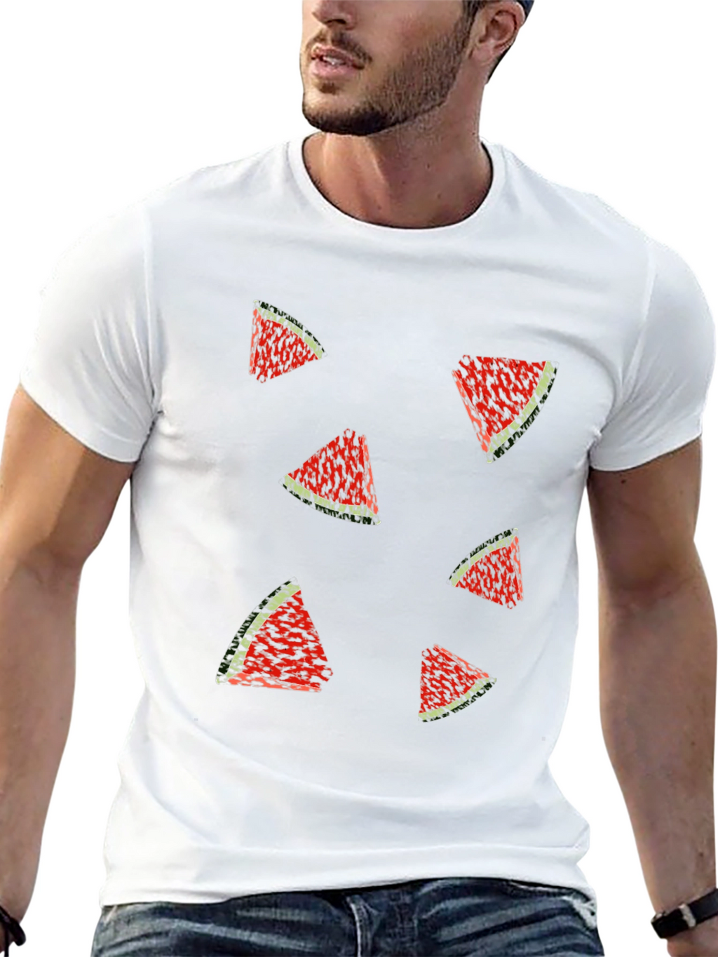Watermelon Slice Print T-Shirt