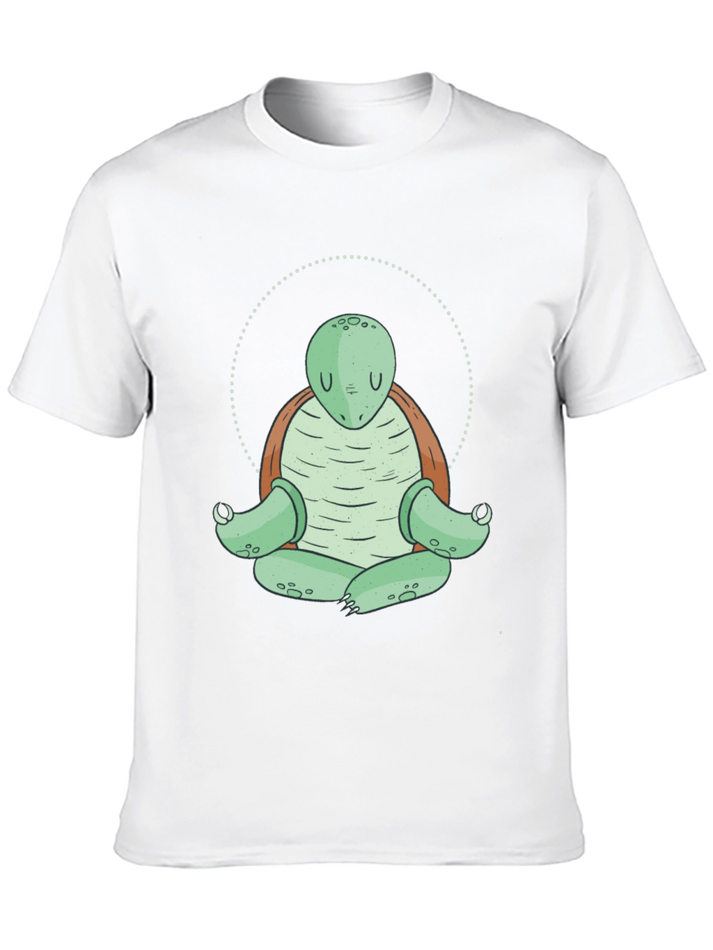Meditating Turtle T-Shirt - Zen Sea Turtle Tee