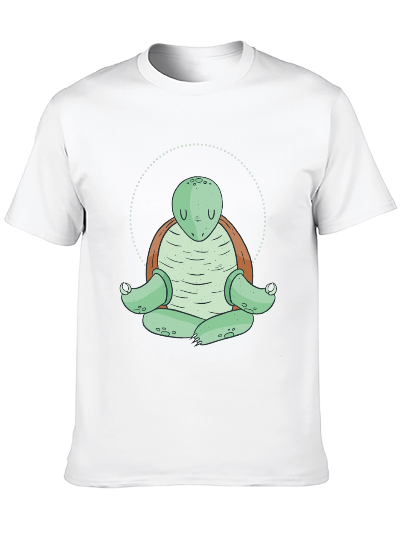 Meditating Turtle T-Shirt - Zen Sea Turtle Tee