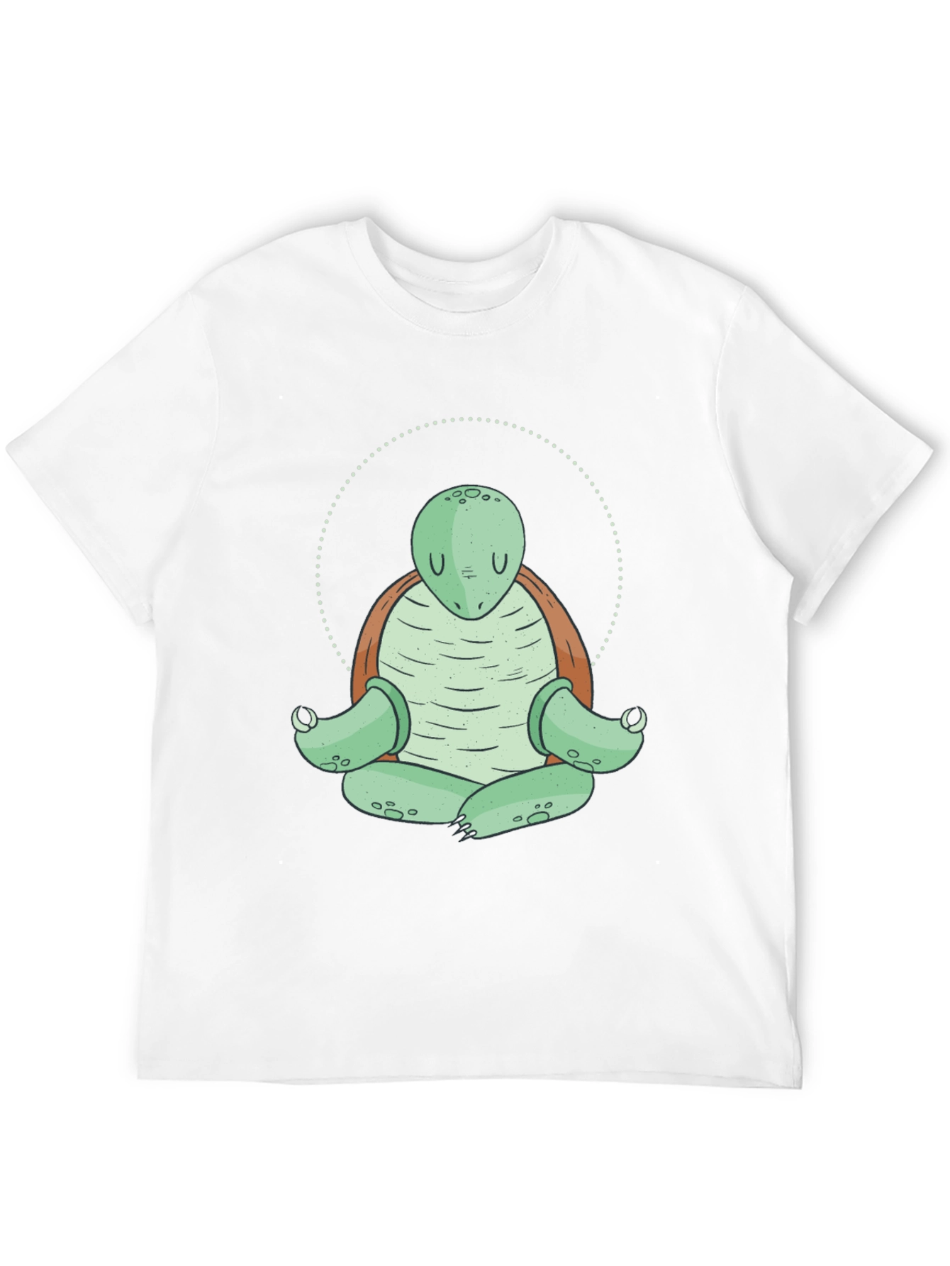 Meditating Turtle T-Shirt - Zen Sea Turtle Tee