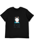Quiet the Mind T-Shirt - Zen Bunny Meditation