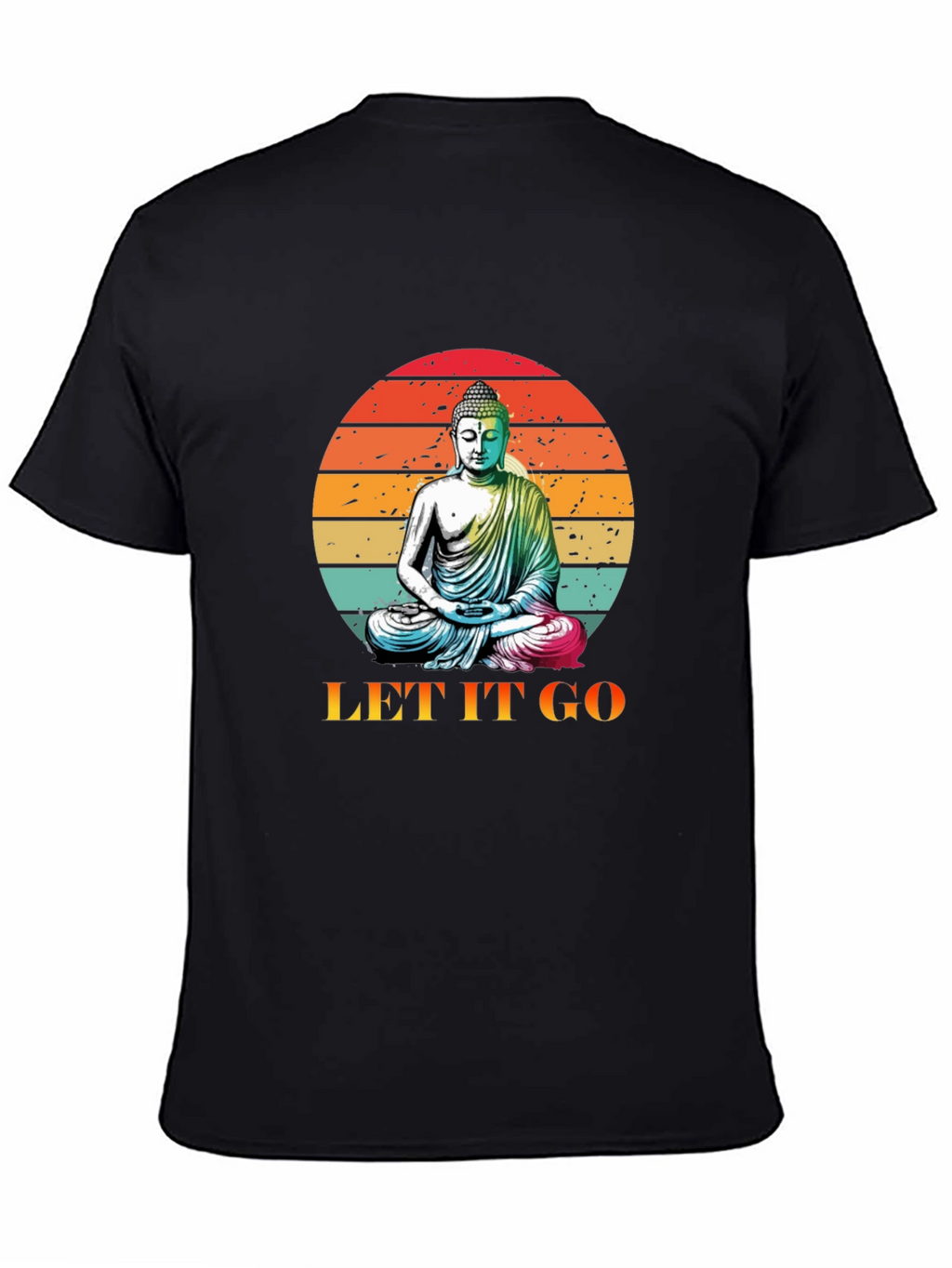 Buddha Let It Go Graphic Tee