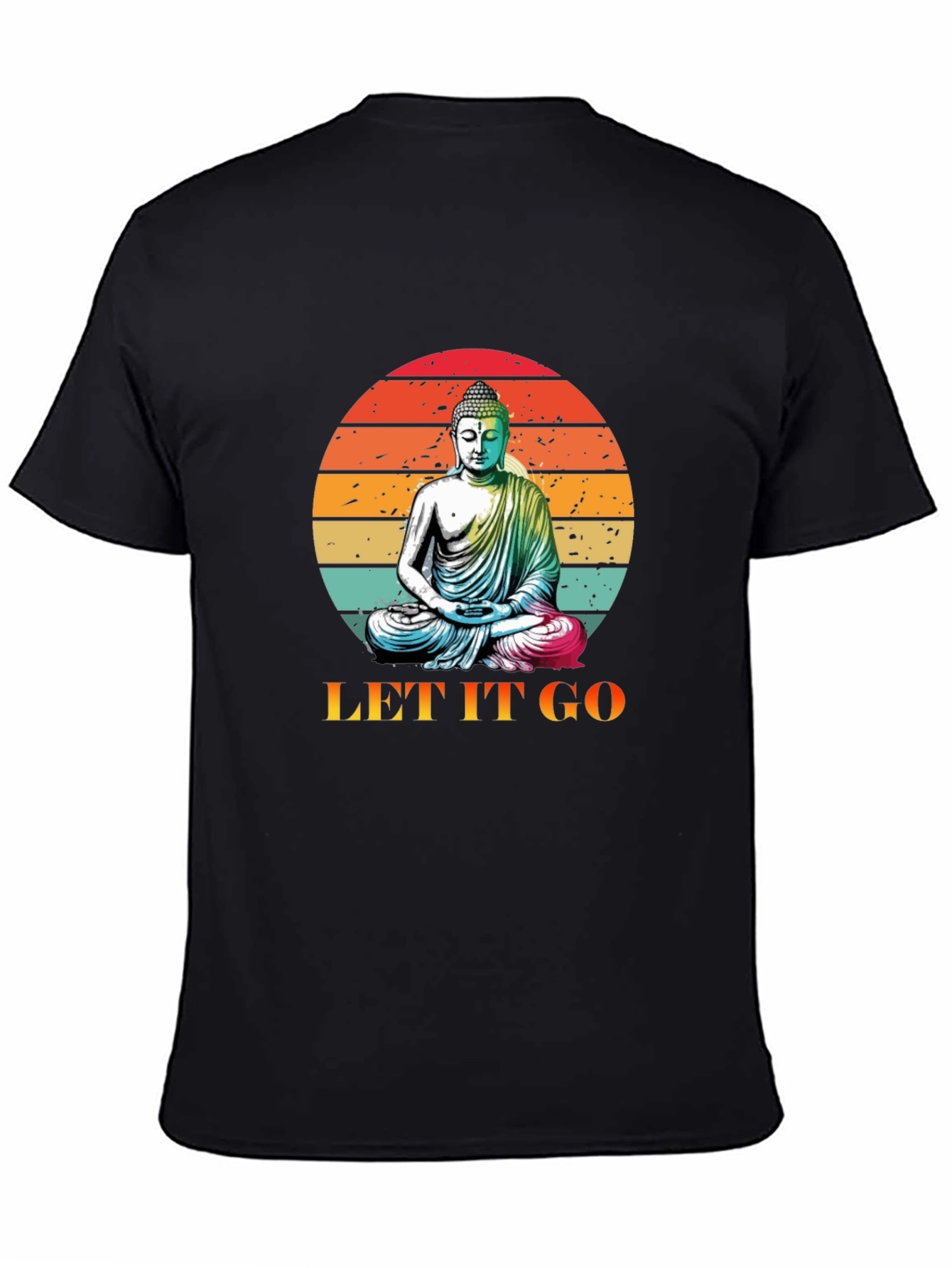 Buddha Let It Go Graphic Tee