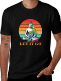 Buddha Let It Go Graphic Tee