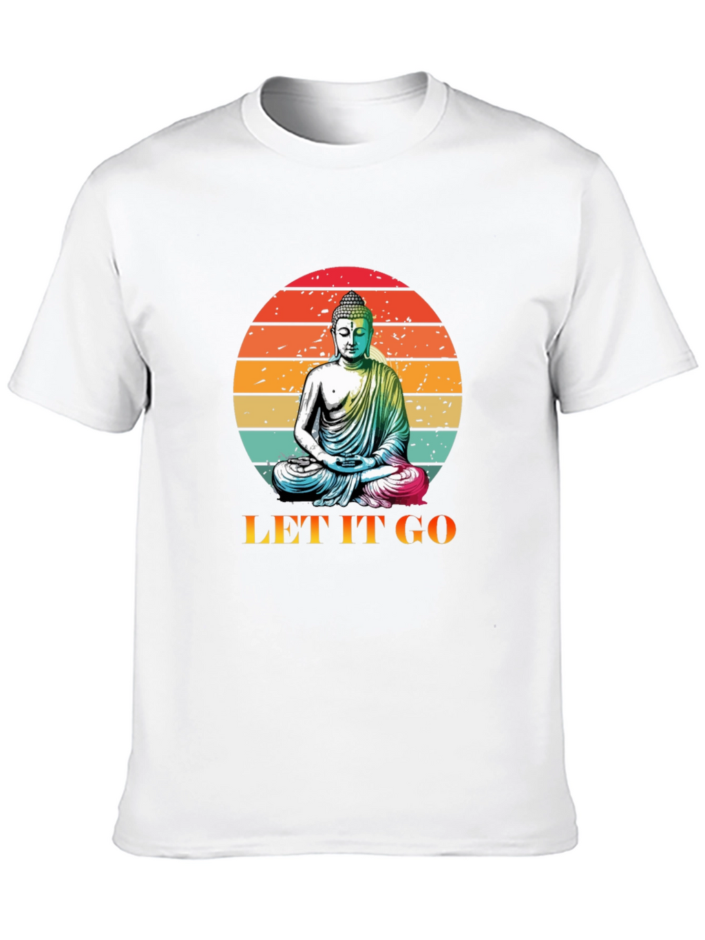 Buddha Let It Go Graphic Tee