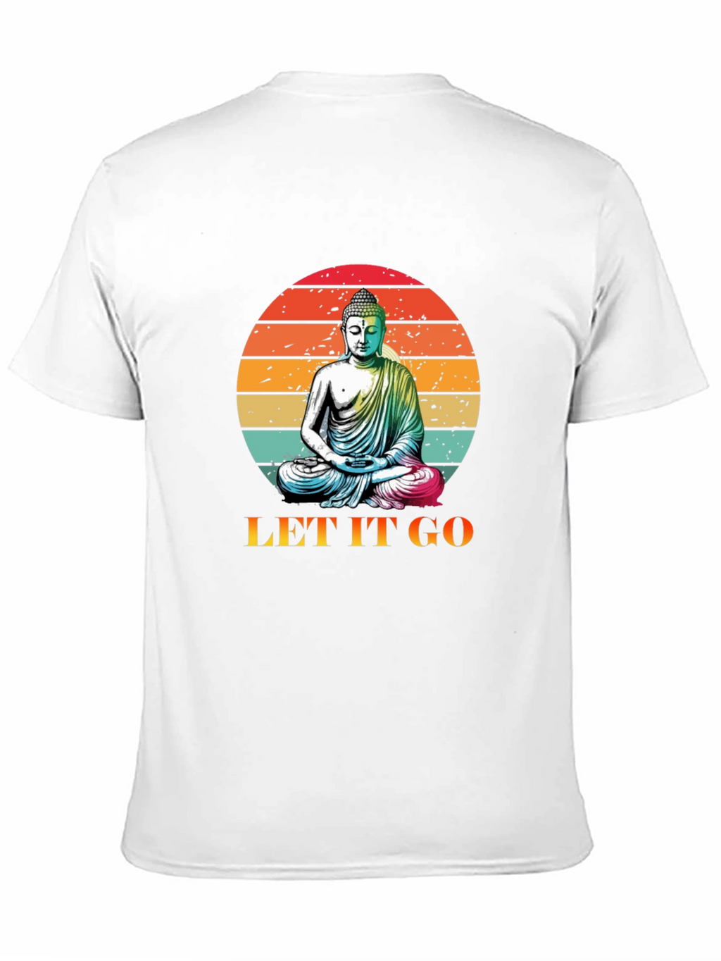 Buddha Let It Go Graphic Tee
