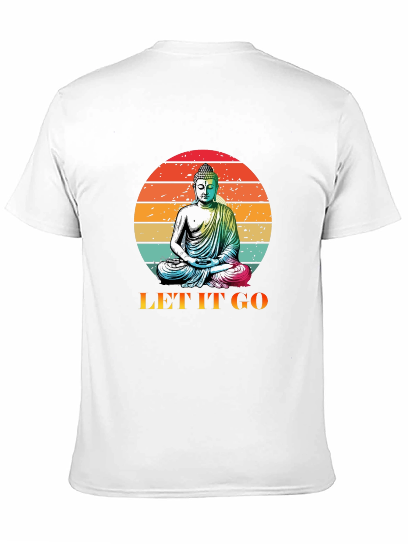 Buddha Let It Go Graphic Tee