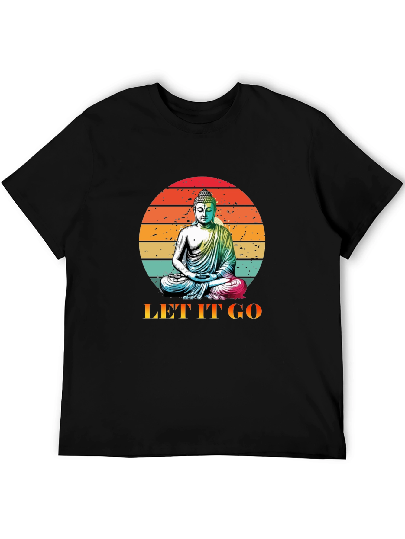 Buddha Let It Go Graphic Tee