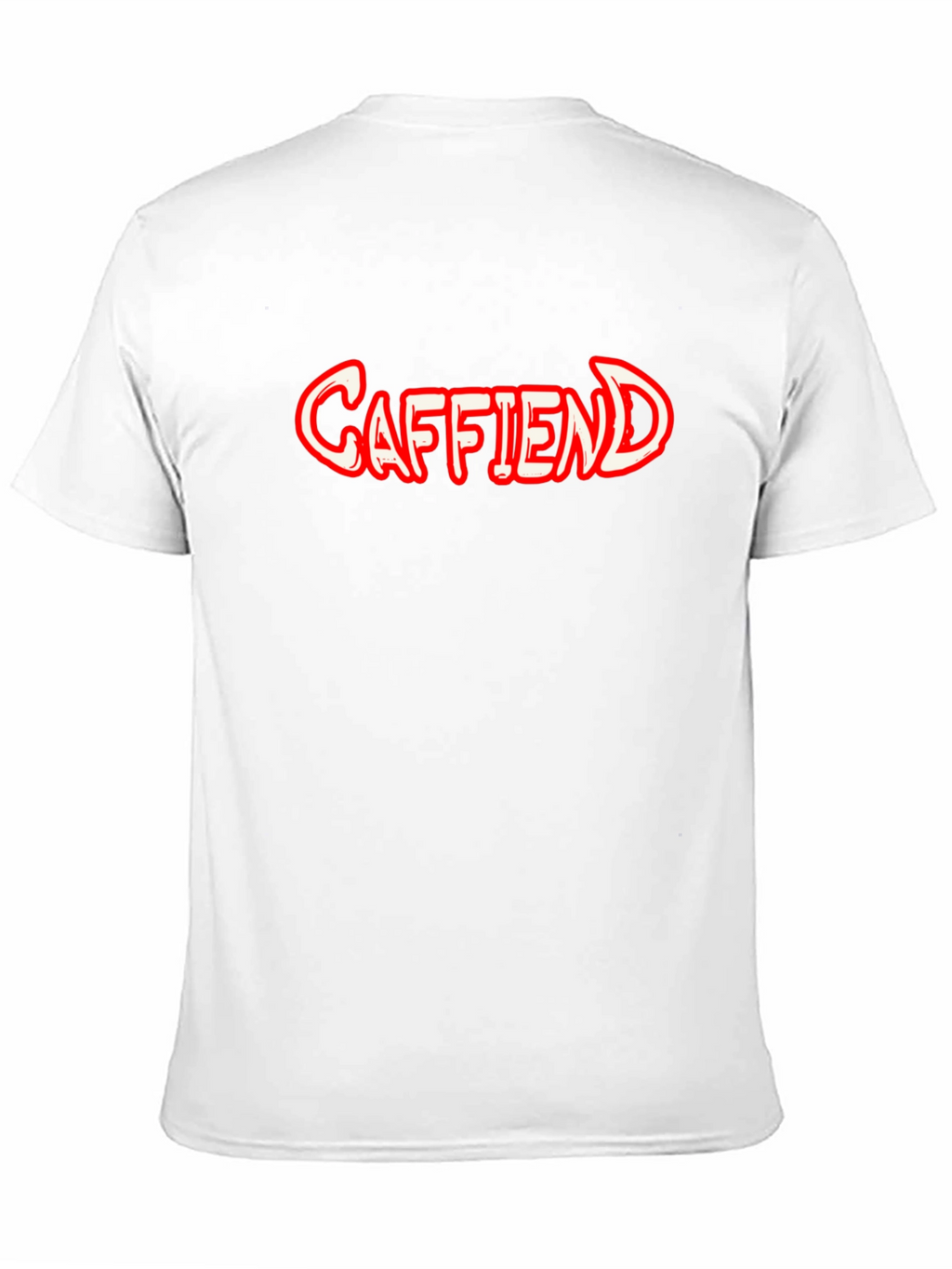 Caffiend Black T-Shirt - For Coffee Lovers