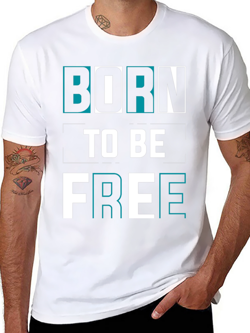 Born To Be Free Graphic Tee