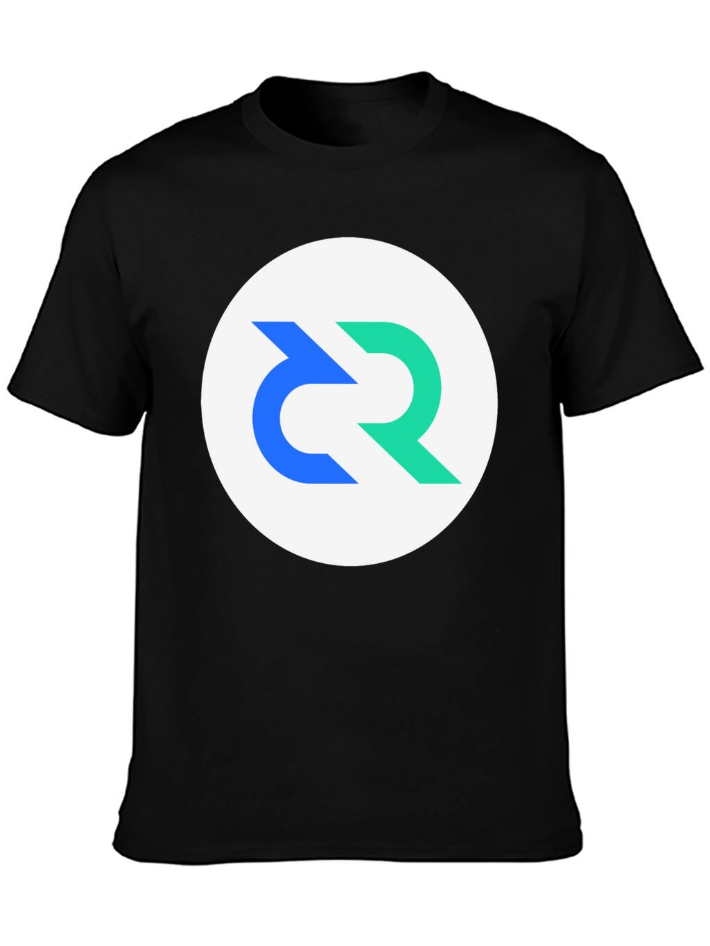 Modern Graphic Tee - Circular Logo Design