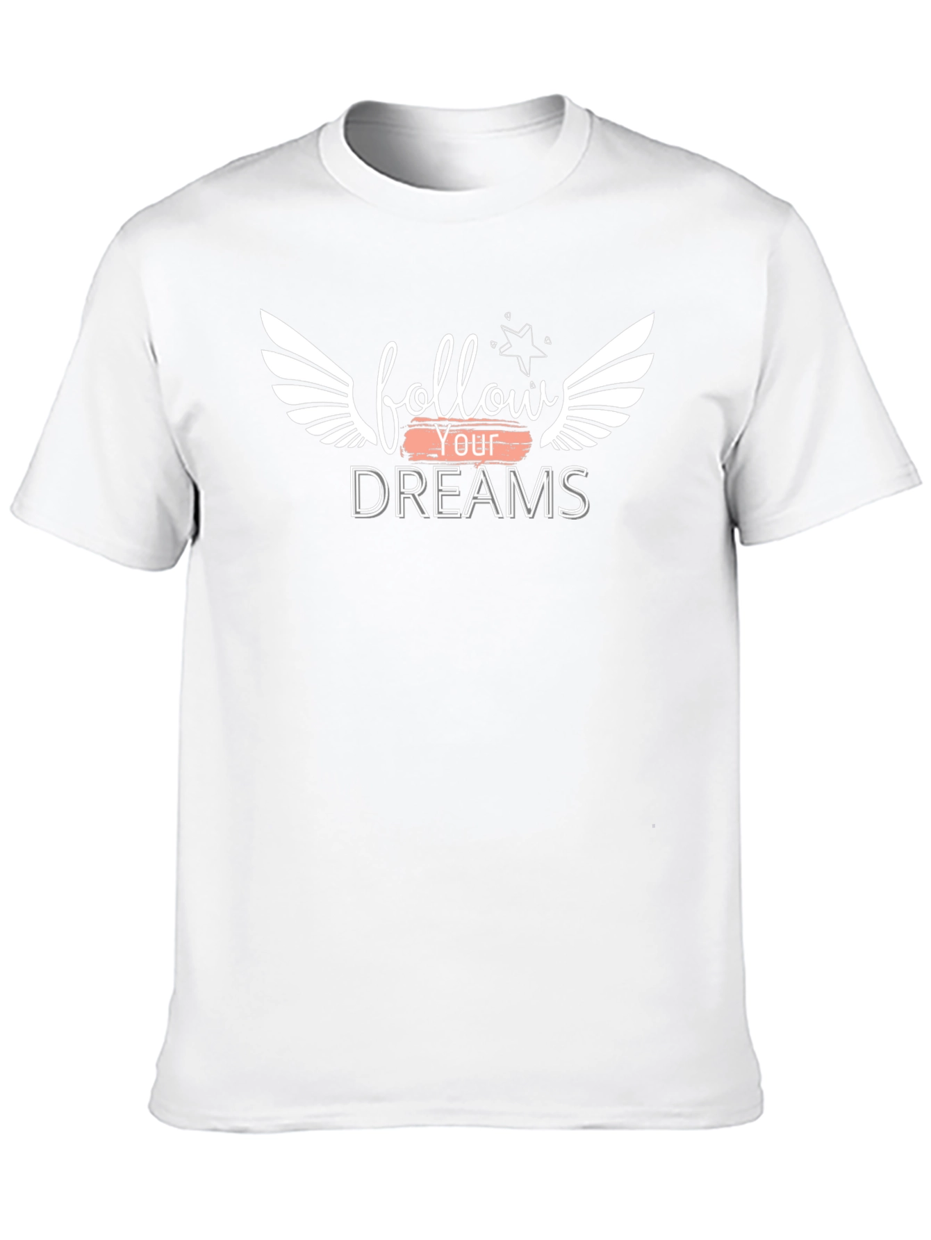 Follow Your Dreams Graphic Tee - Black