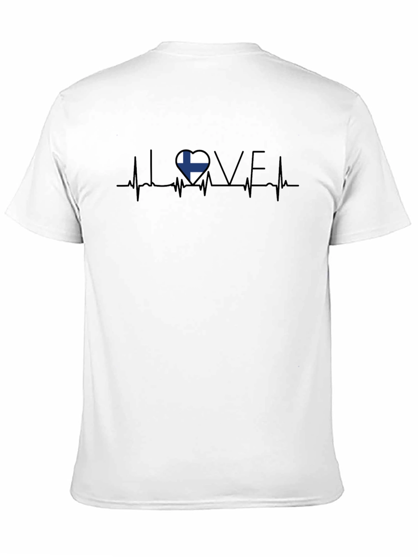 Finland Heartbeat Love T-Shirt