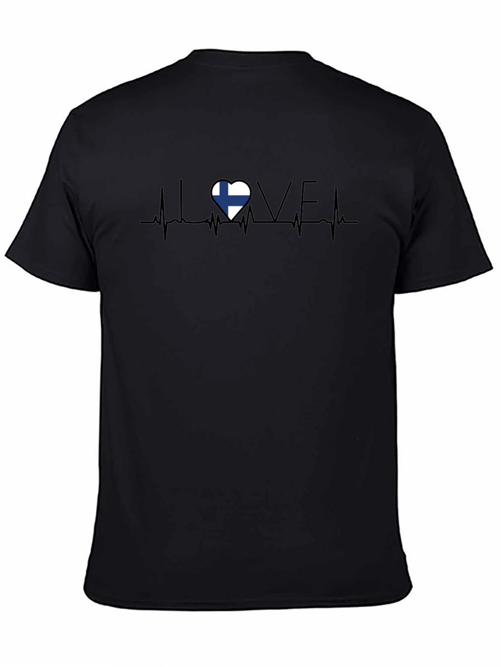 Finland Heartbeat Love T-Shirt