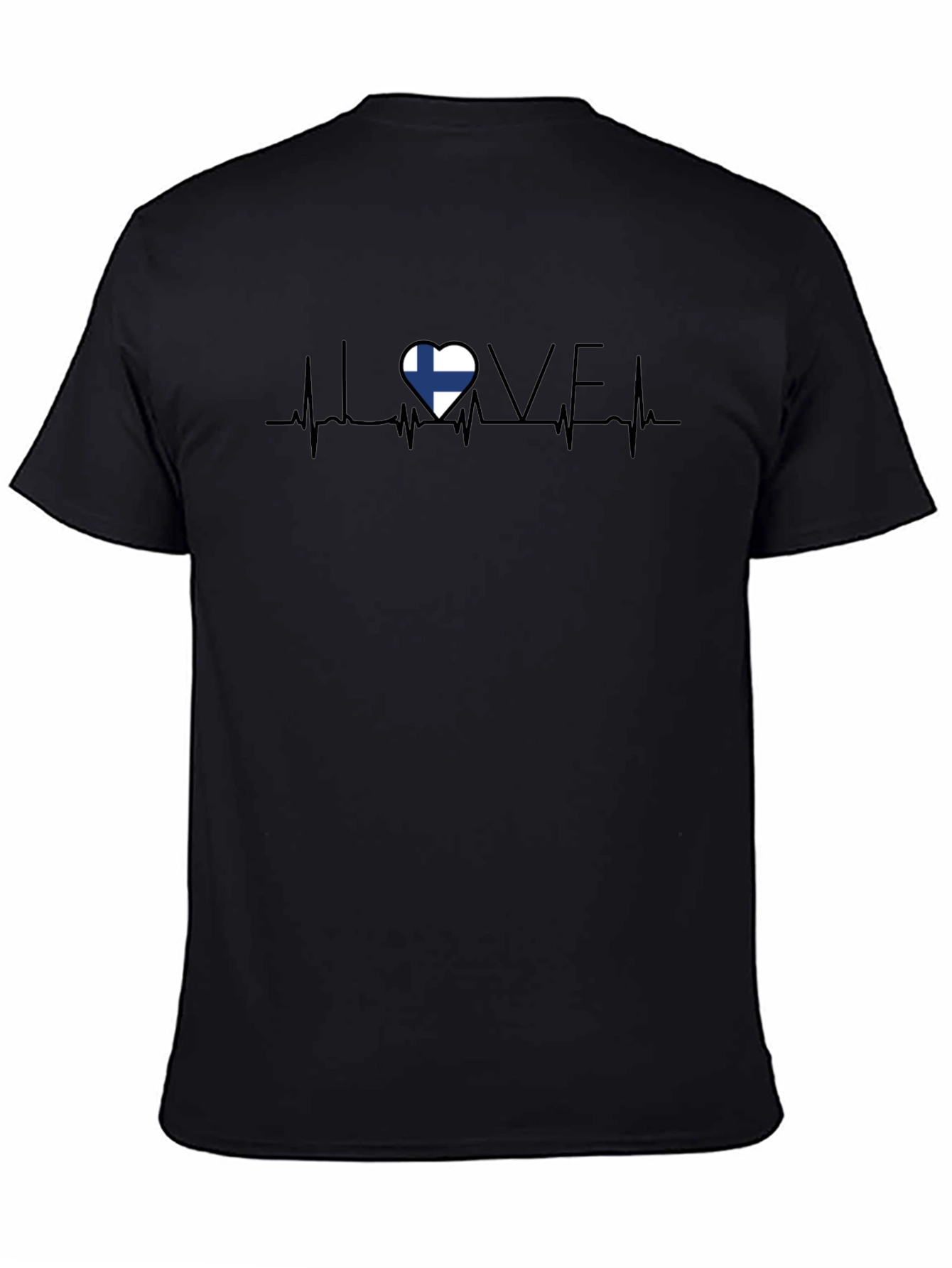 Finland Heartbeat Love T-Shirt
