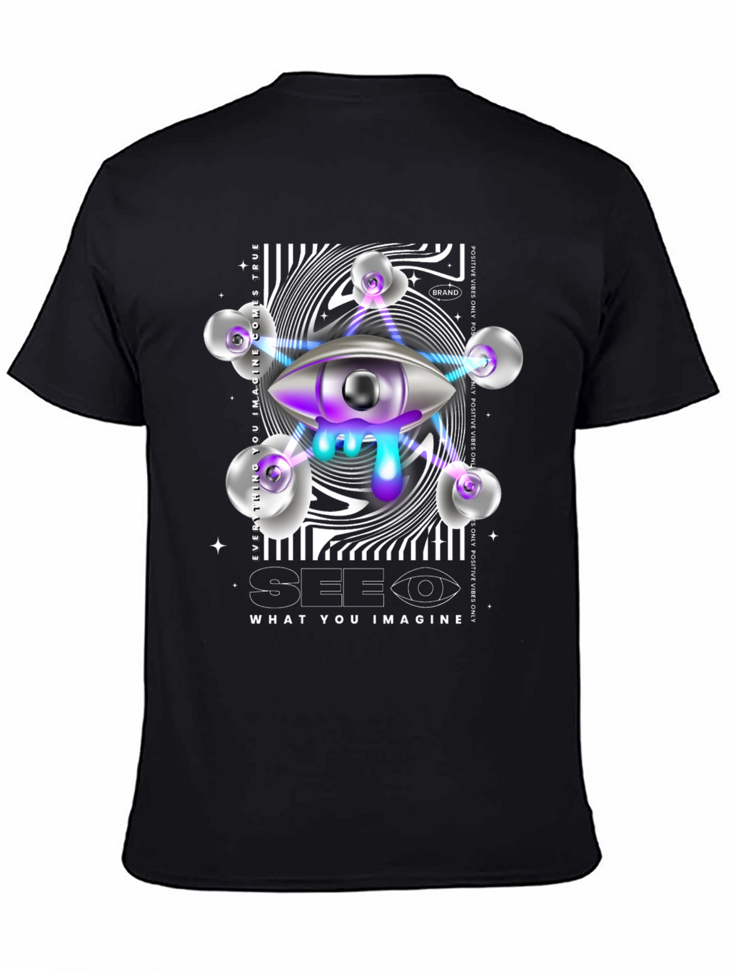 Surreal Vision Tee: Imagine & See True