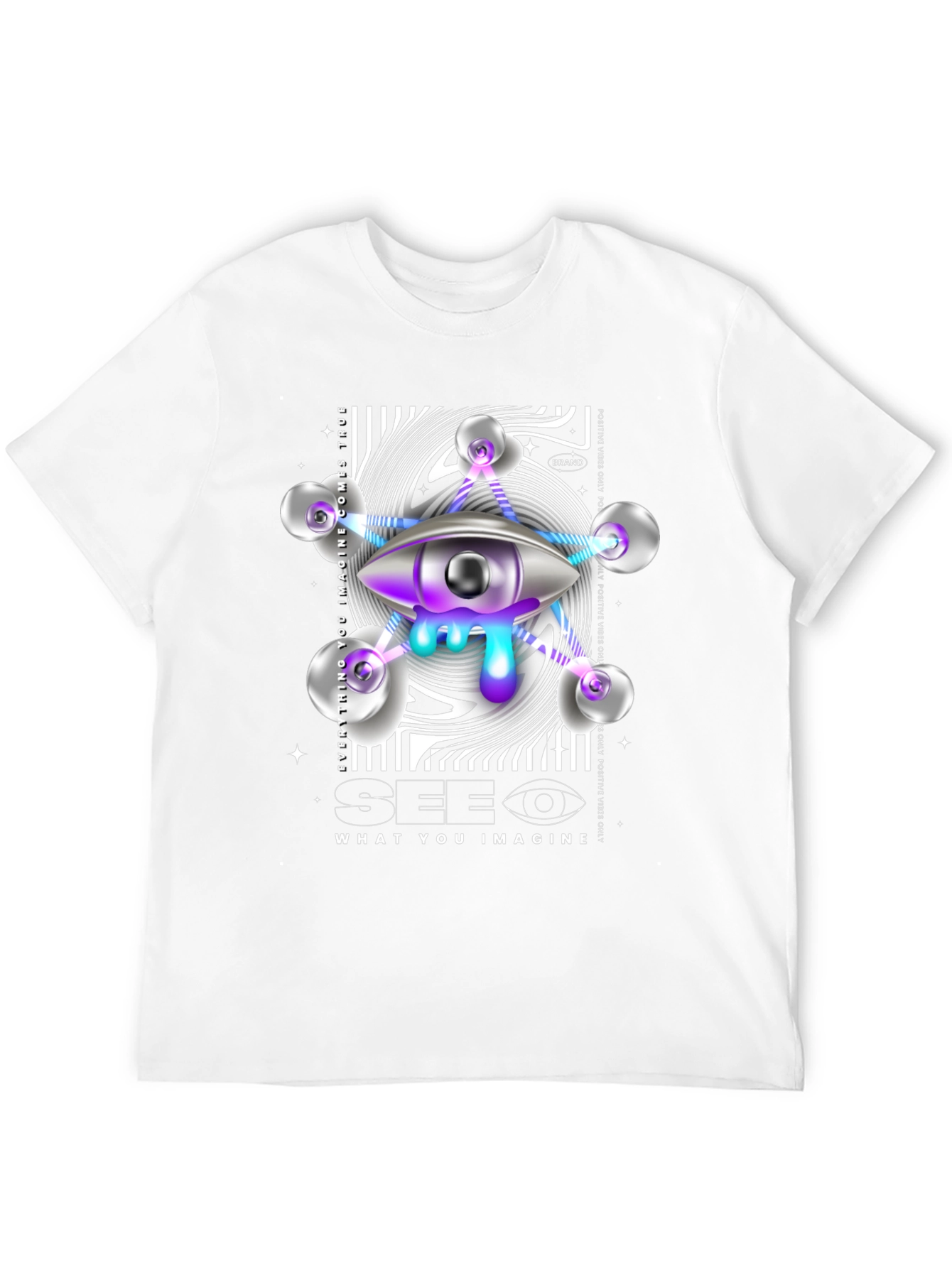Surreal Vision Tee: Imagine & See True