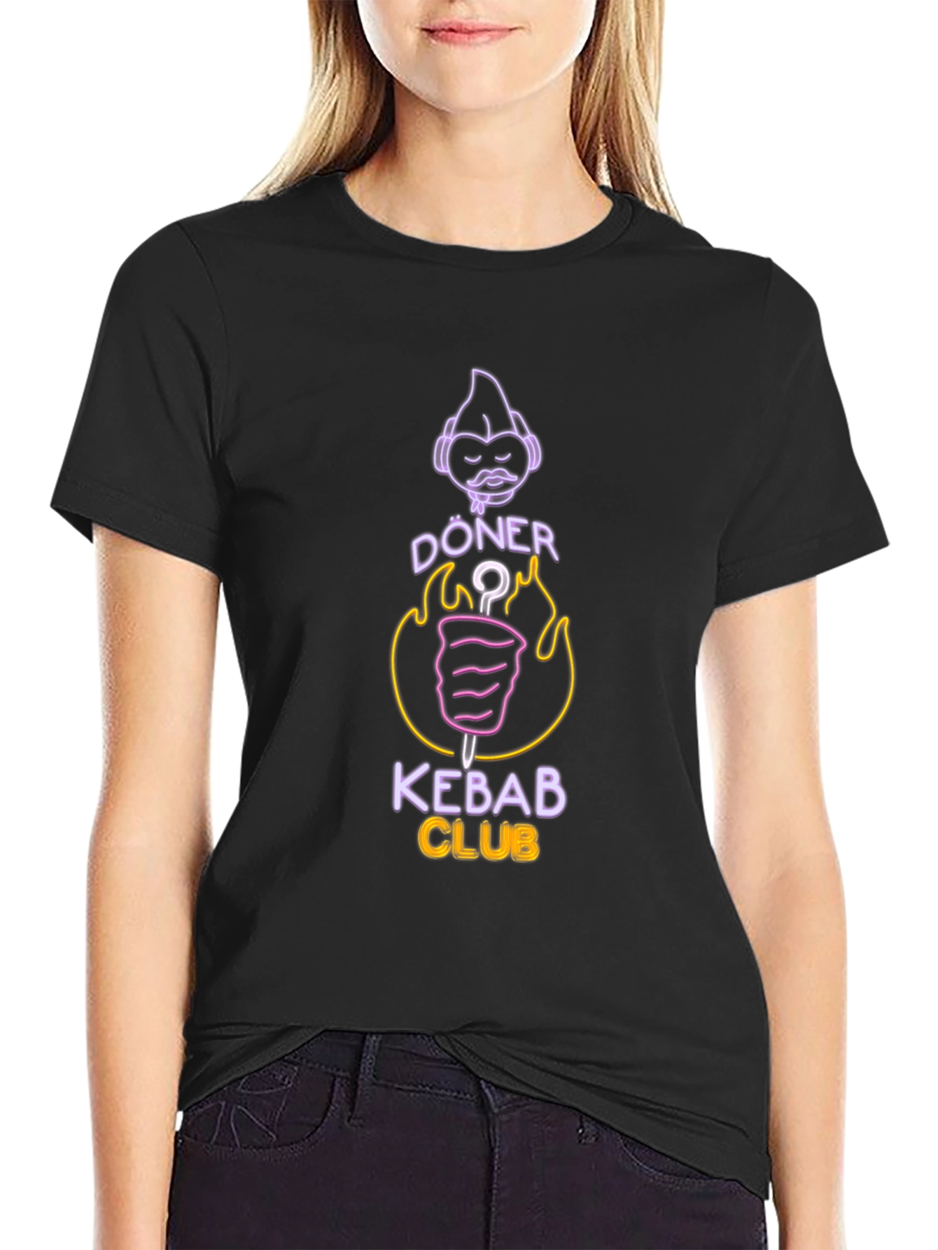 Döner Kebab Club Black T-Shirt