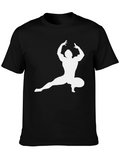 Martial Arts Pose Graphic T-Shirt