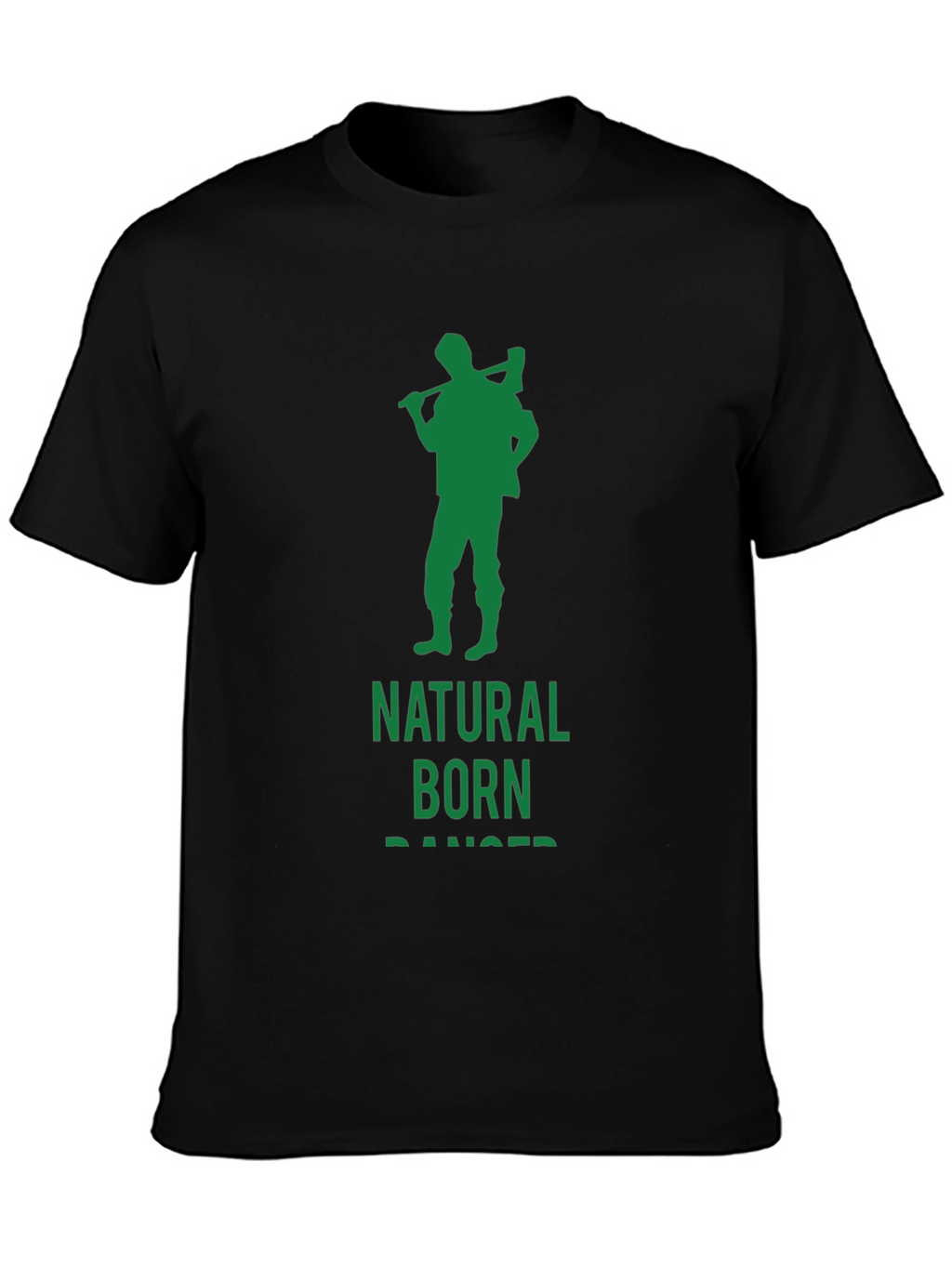 Natural Born Ranger Graphic Tee - Black