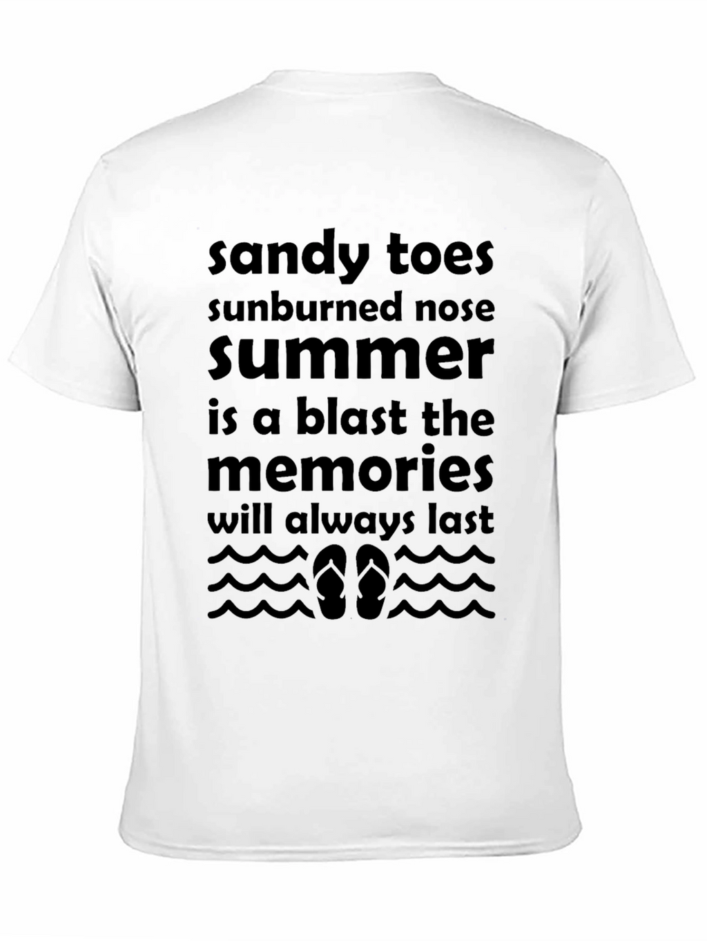 Summer Memories T-Shirt: Sandy Toes Sunburned Nose
