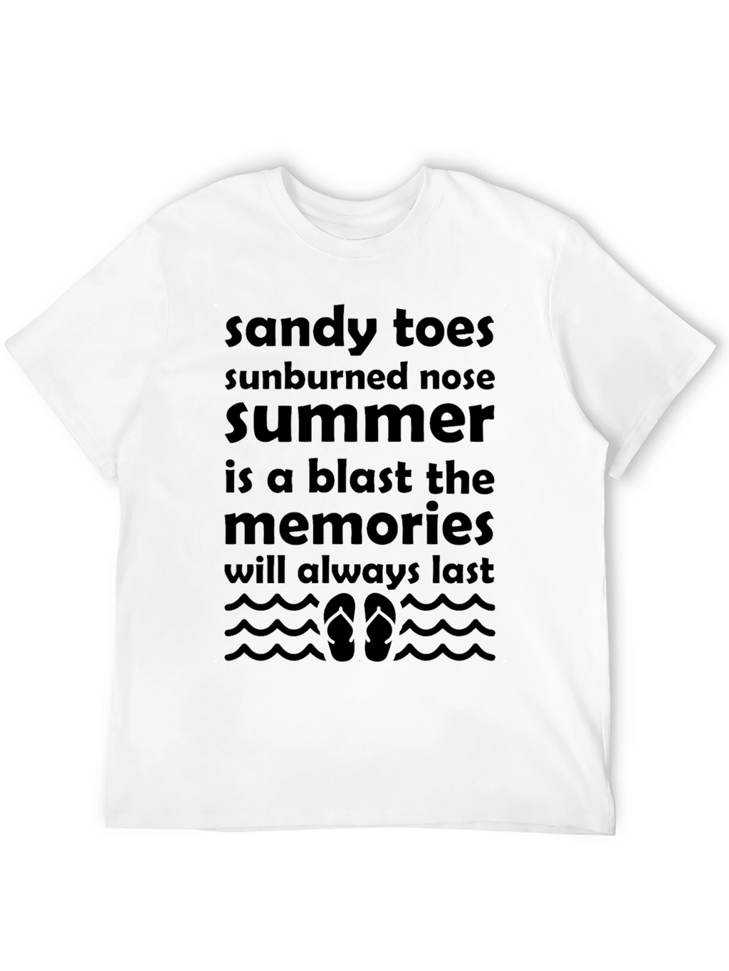 Summer Memories T-Shirt: Sandy Toes Sunburned Nose