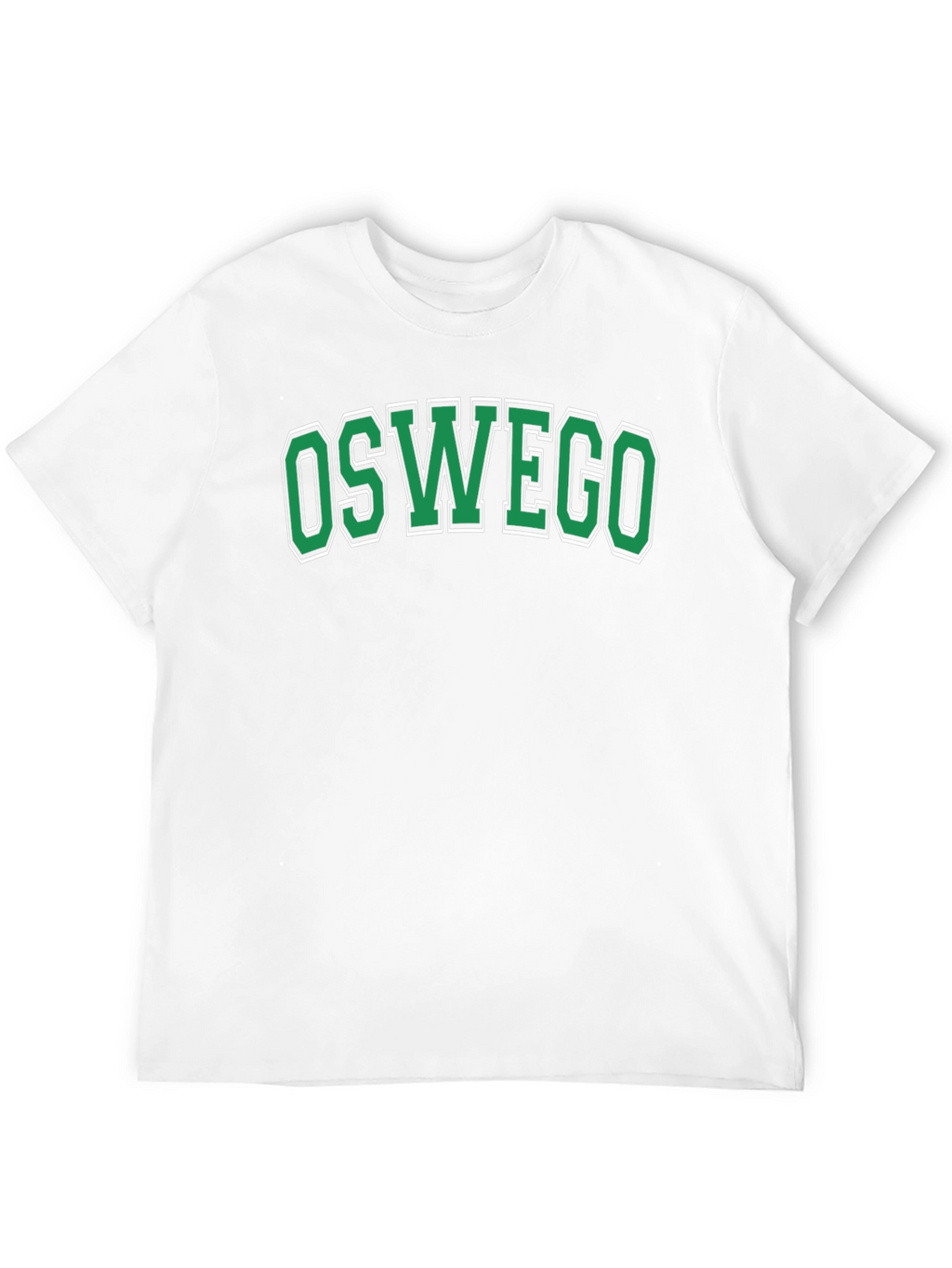 Oswego Graphic Tee - College Style Black T-Shirt
