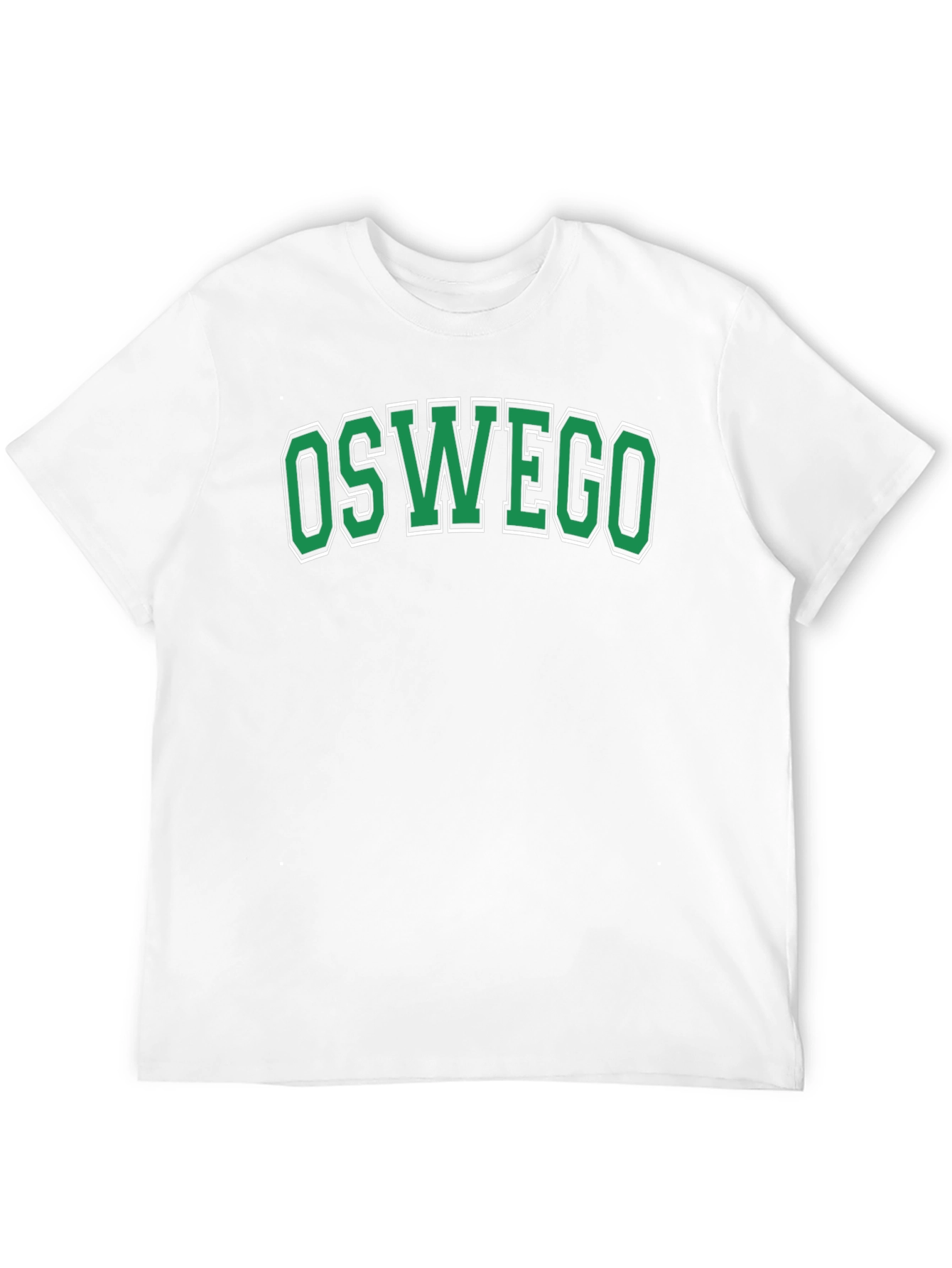 Oswego Graphic Tee - College Style Black T-Shirt