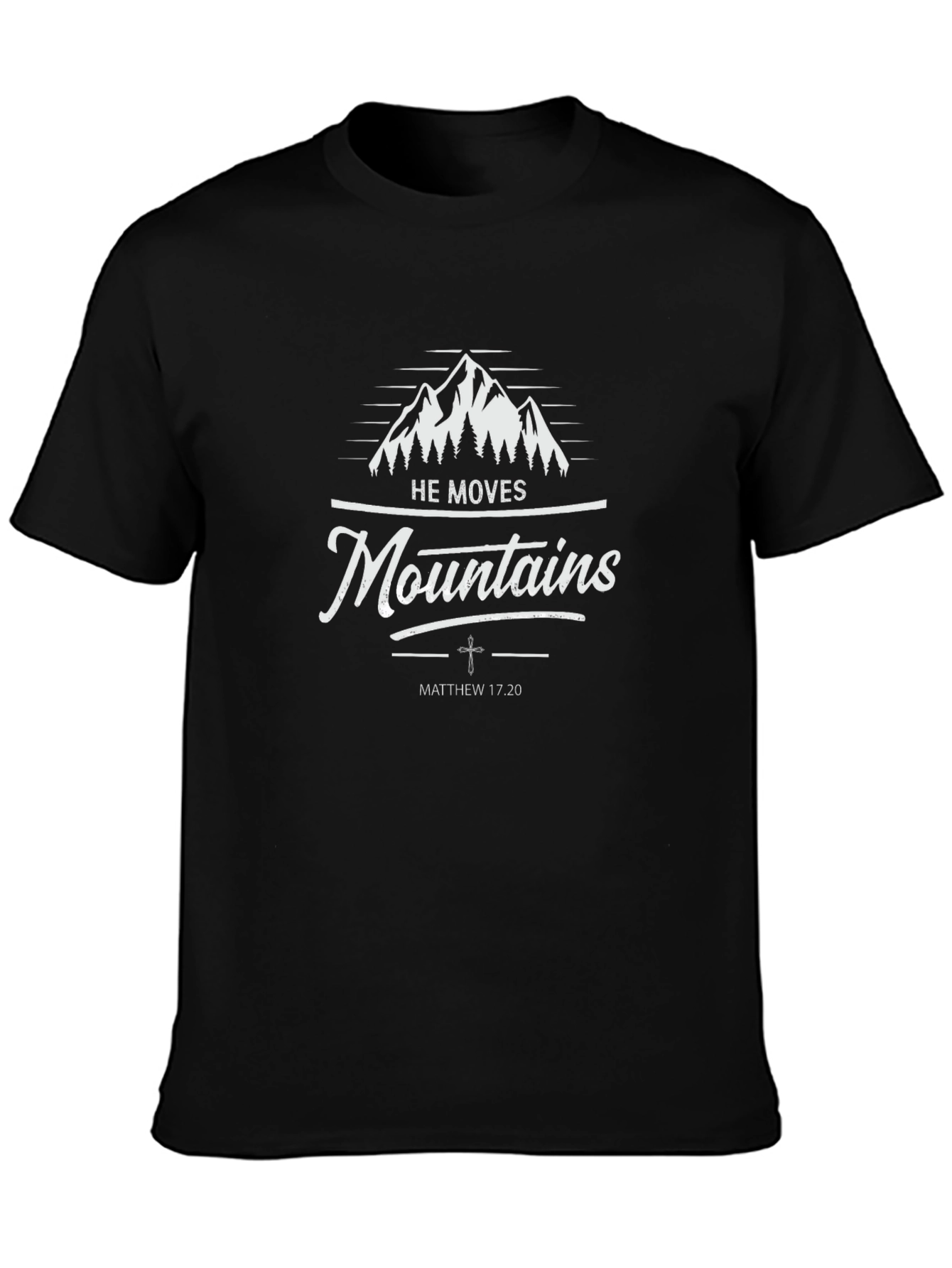 He Moves Mountains Graphic Tee