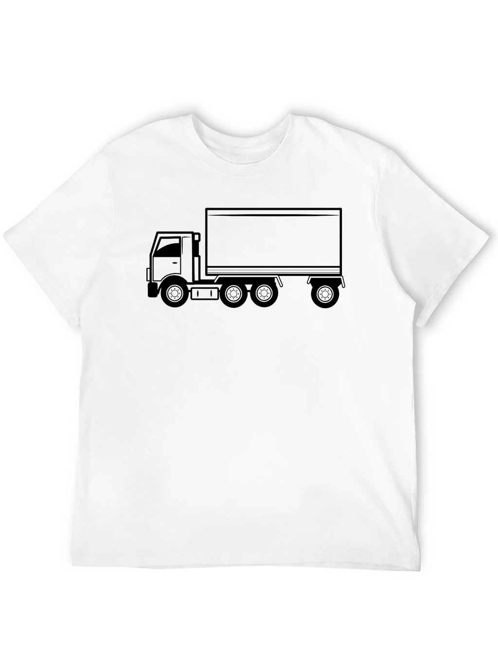 Truck Graphic T-Shirt - Black Classic Fit