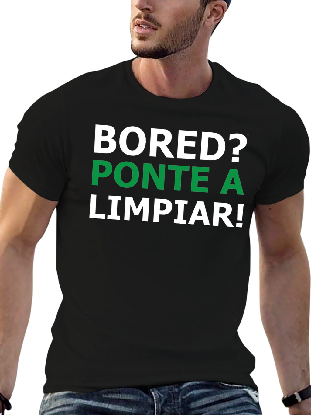 Bored? Clean Up! Graphic Tee