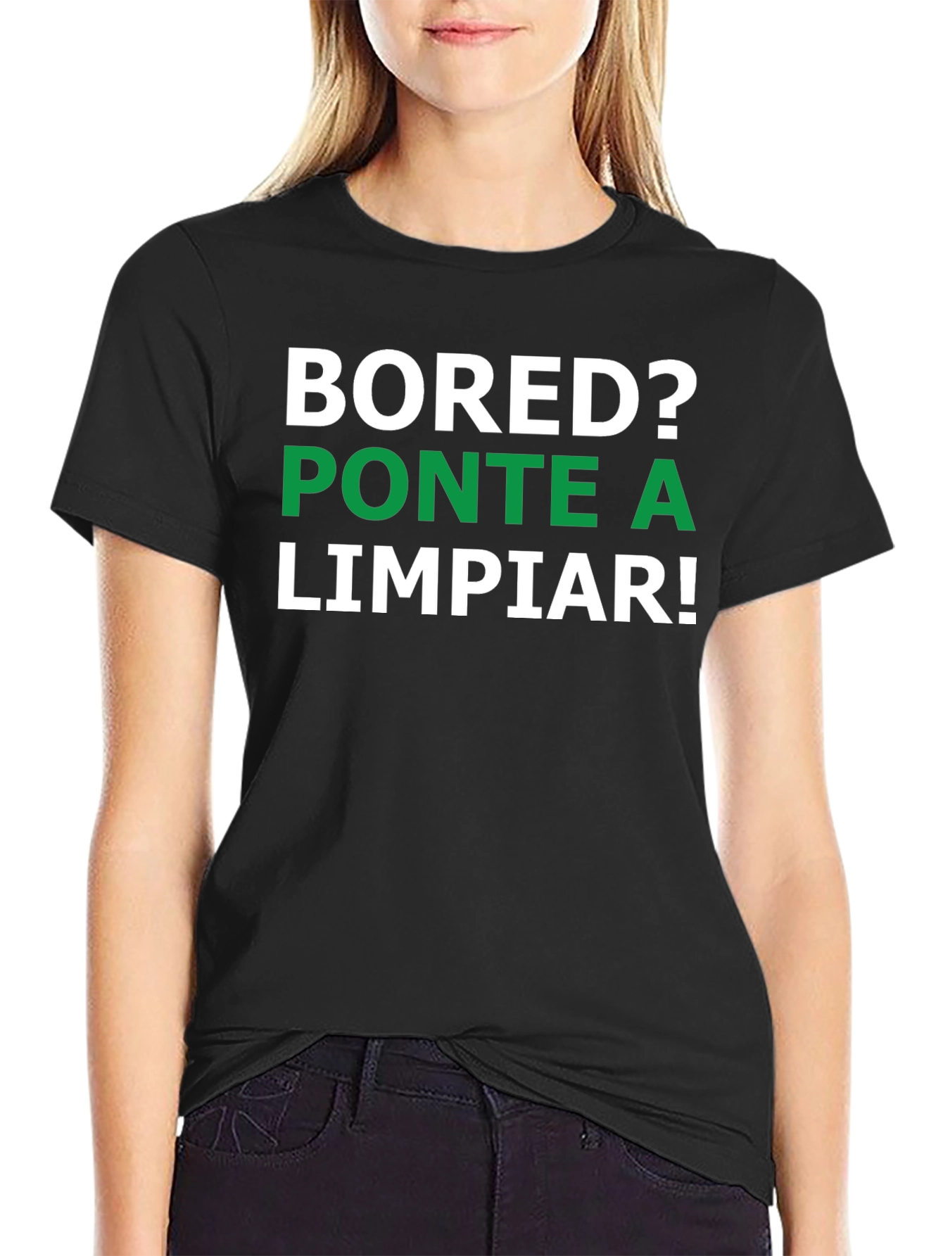 Bored? Clean Up! Graphic Tee