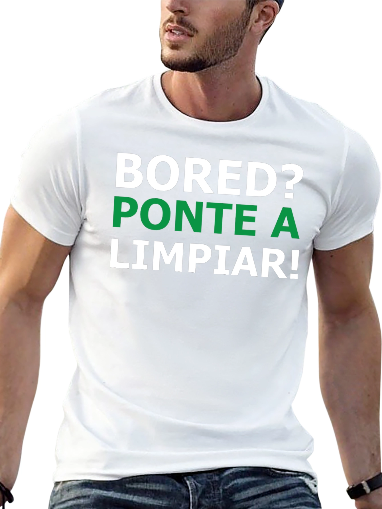Bored? Clean Up! Graphic Tee