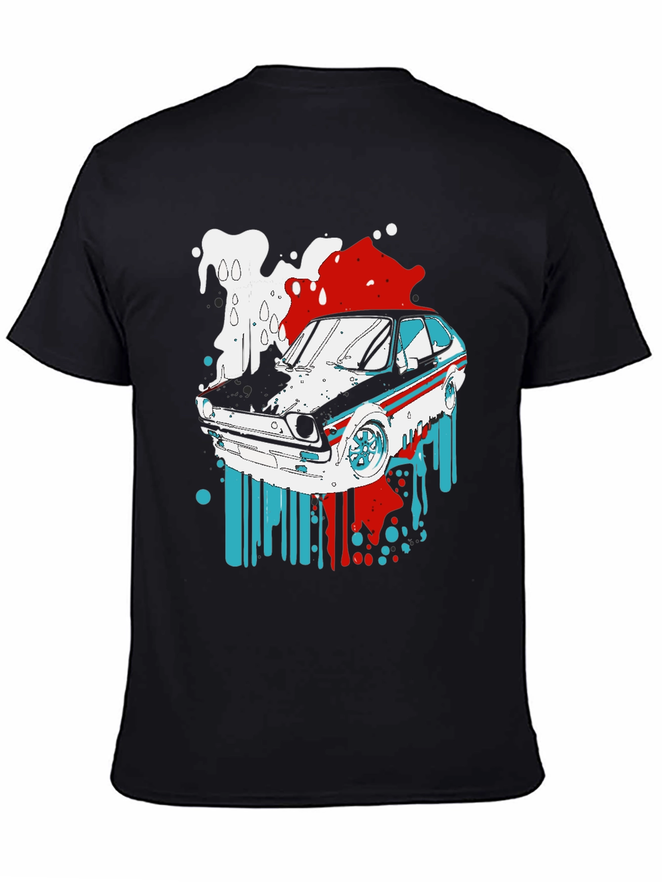 Retro Car Graphic Tee - Unique Automotive Style