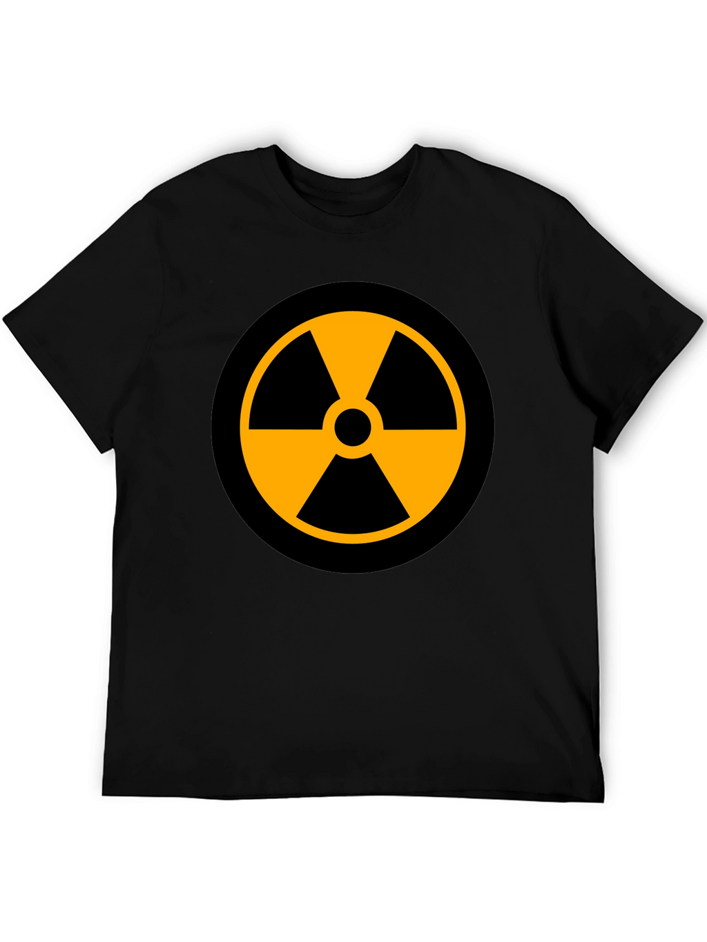 Radioactive Symbol Graphic Print T-Shirt