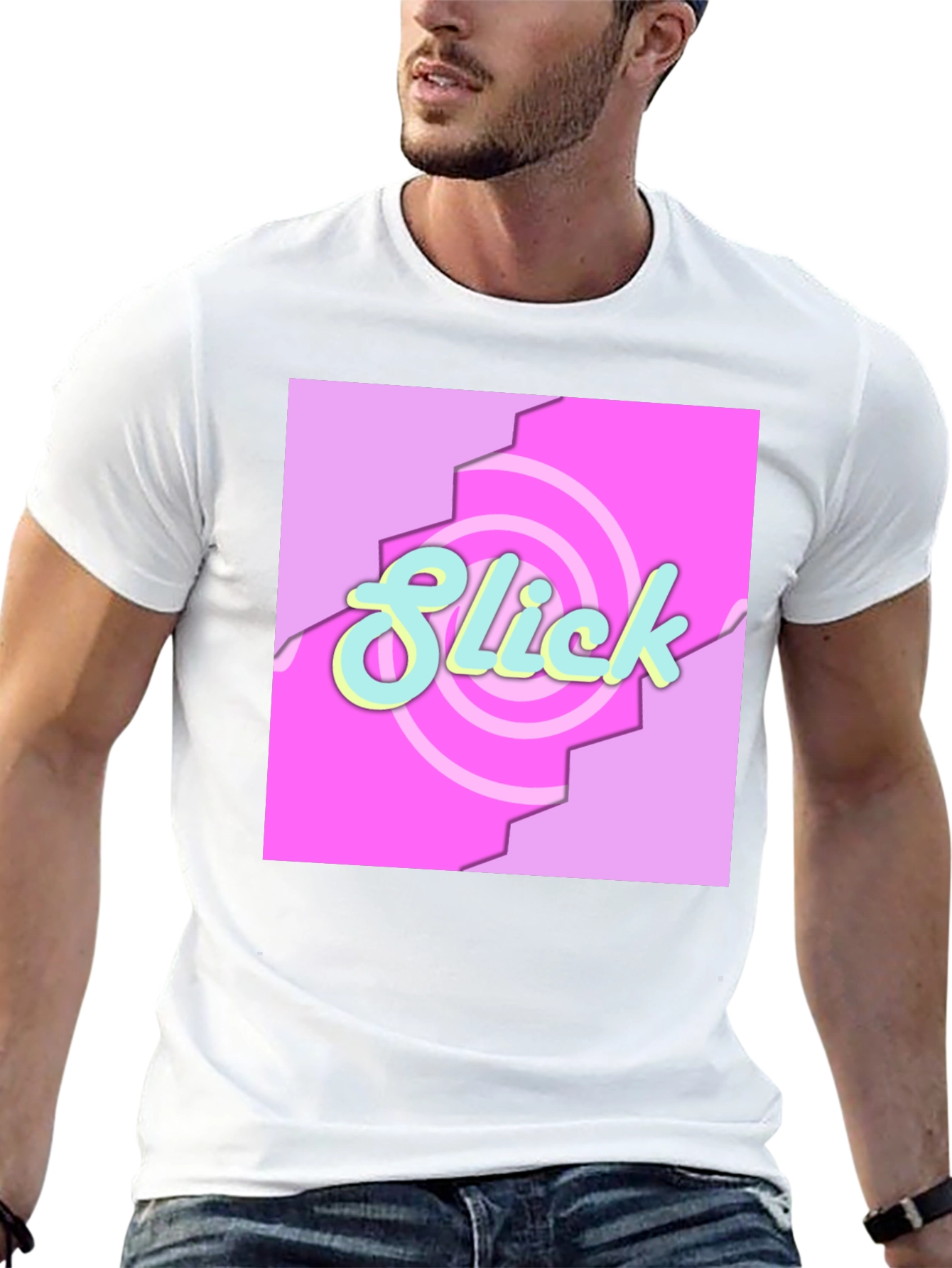 Slick Retro Graphic T-Shirt