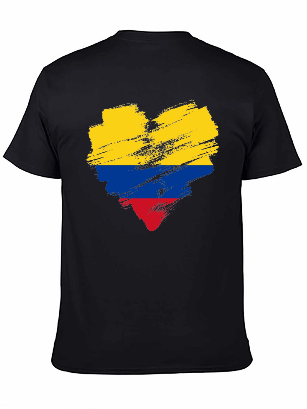 Colombian Flag Heart T-Shirt