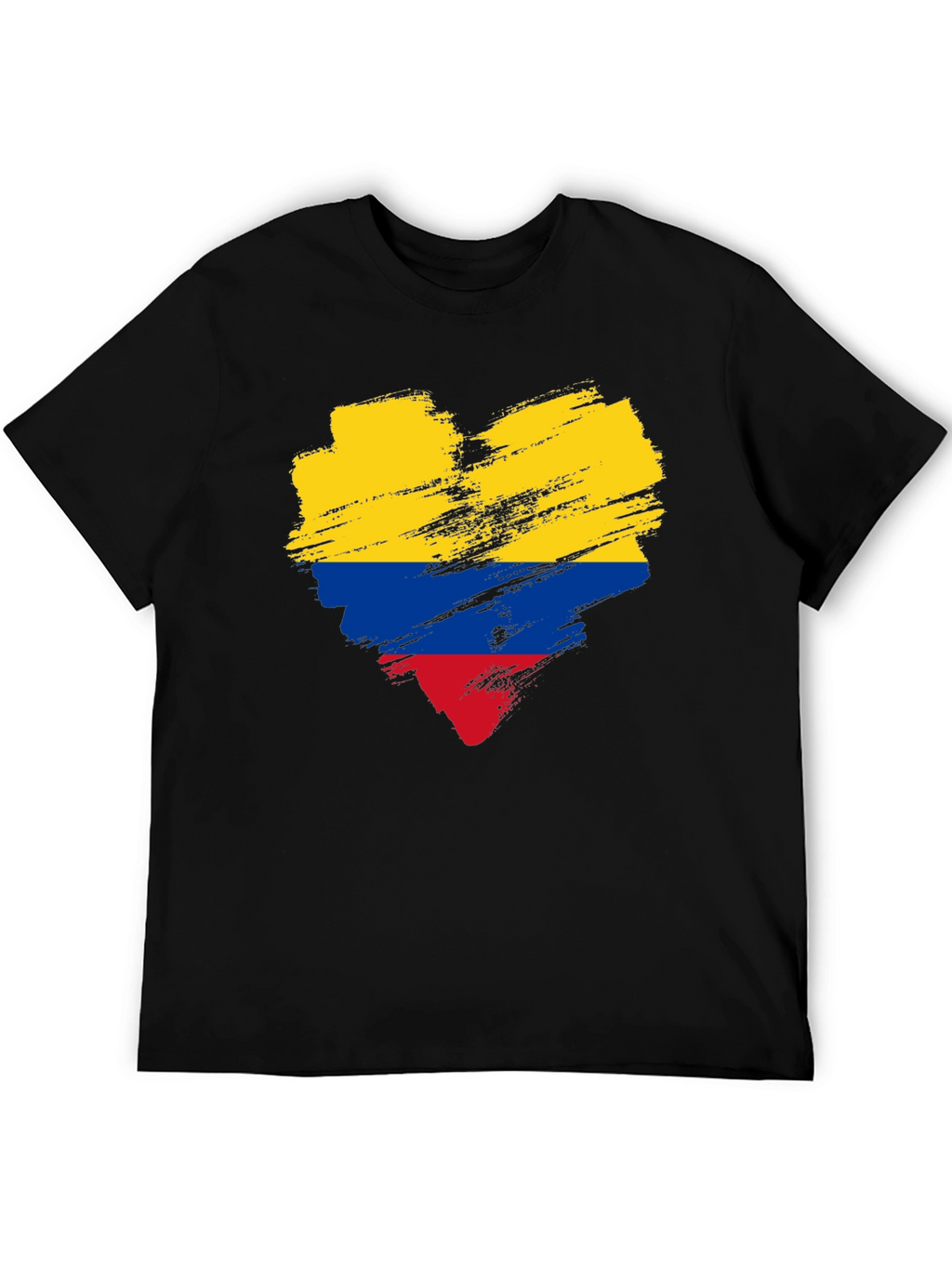 Colombian Flag Heart T-Shirt