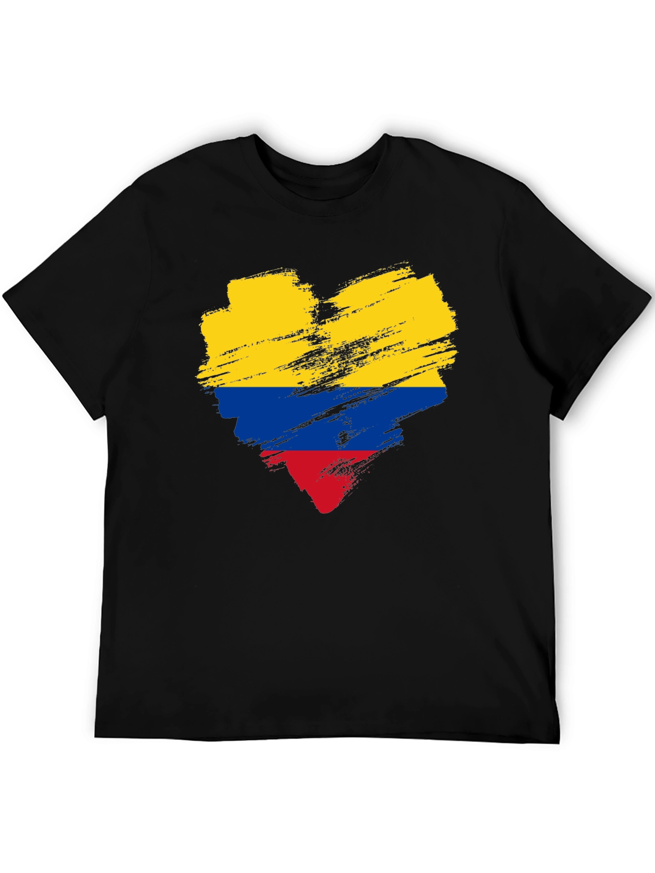 Colombian Flag Heart T-Shirt