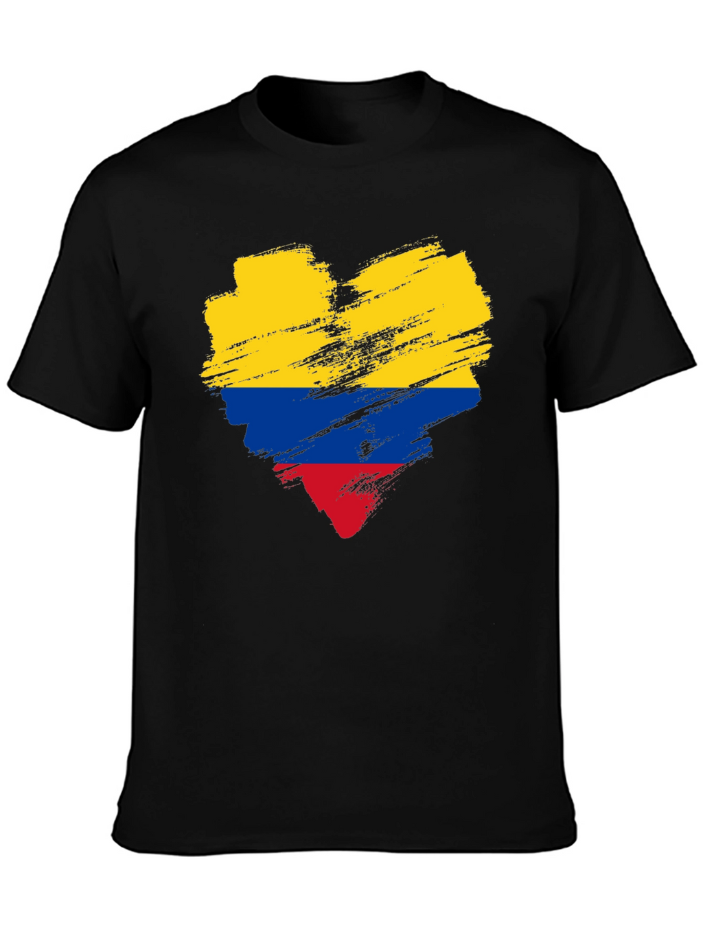 Colombian Flag Heart T-Shirt