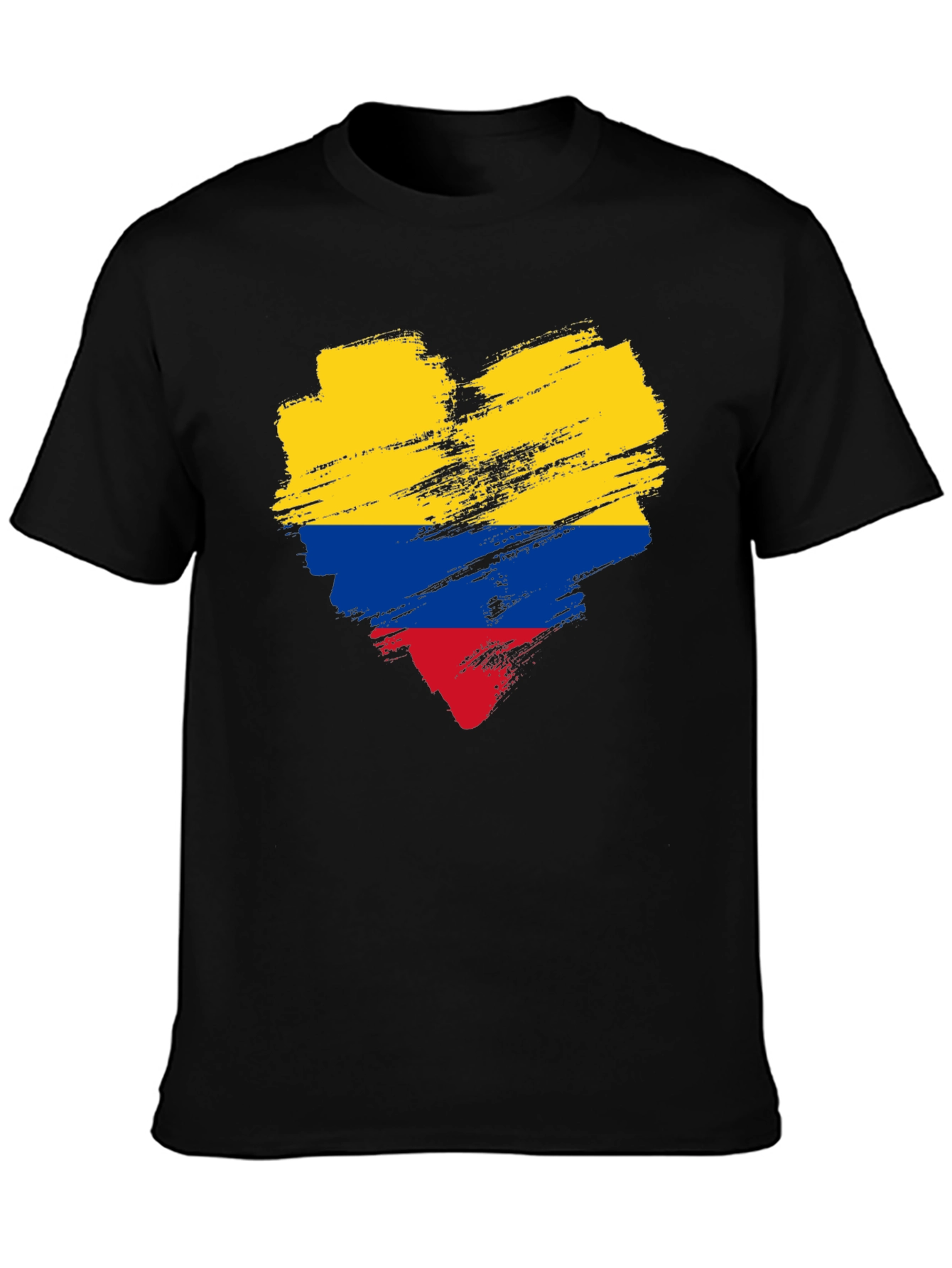 Colombian Flag Heart T-Shirt