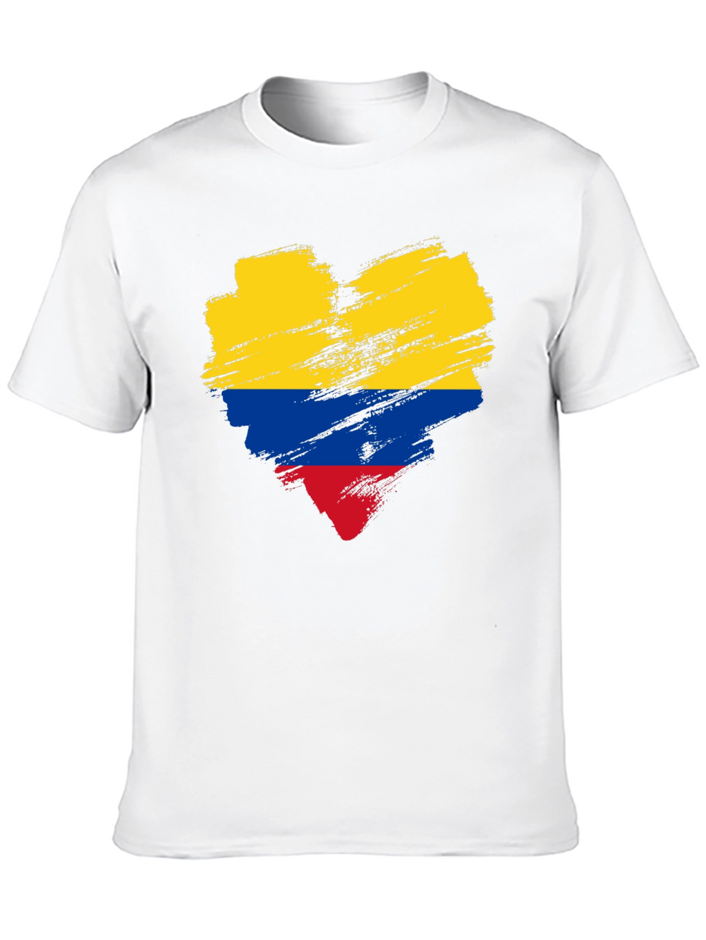 Colombian Flag Heart T-Shirt