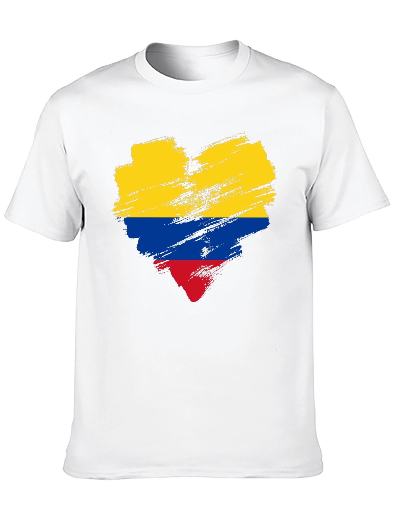 Colombian Flag Heart T-Shirt