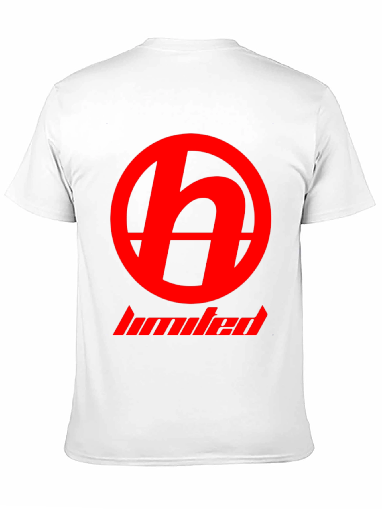 Red Logo Black T-Shirt - Modern Casual Wear