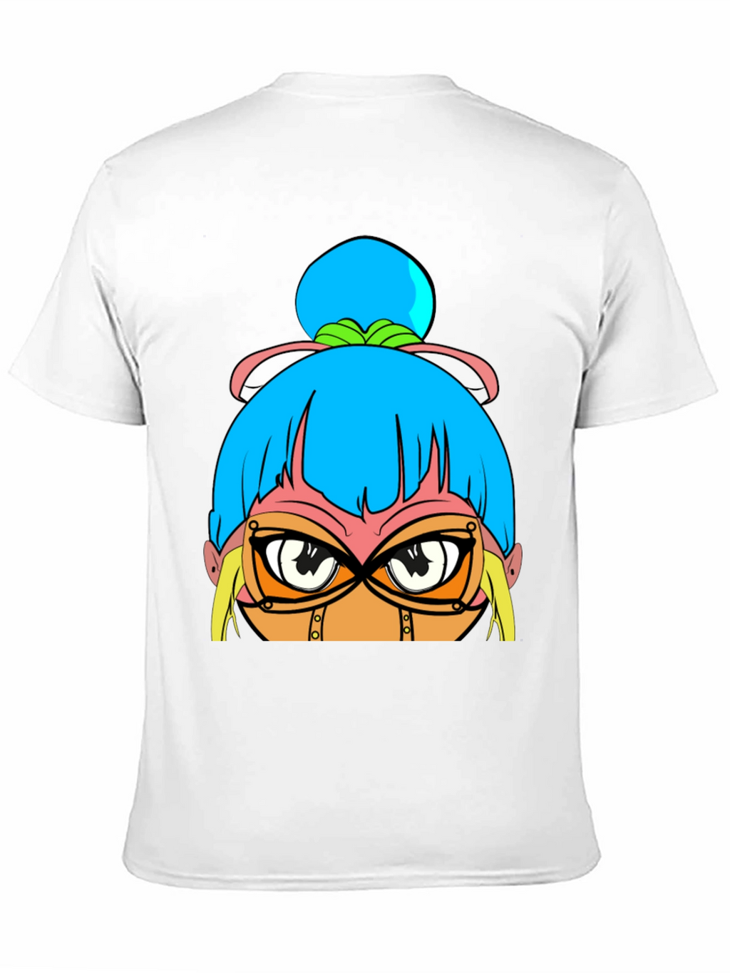 Anime Girl Graphic Black T-Shirt